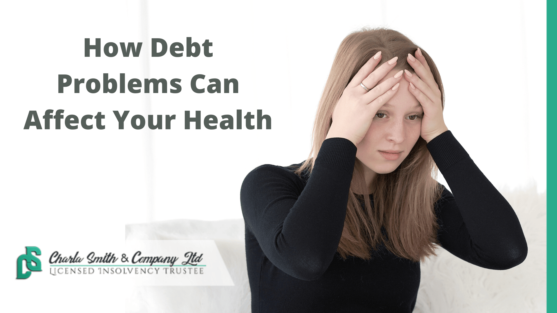 How Debt Problems Can Affect Your Health