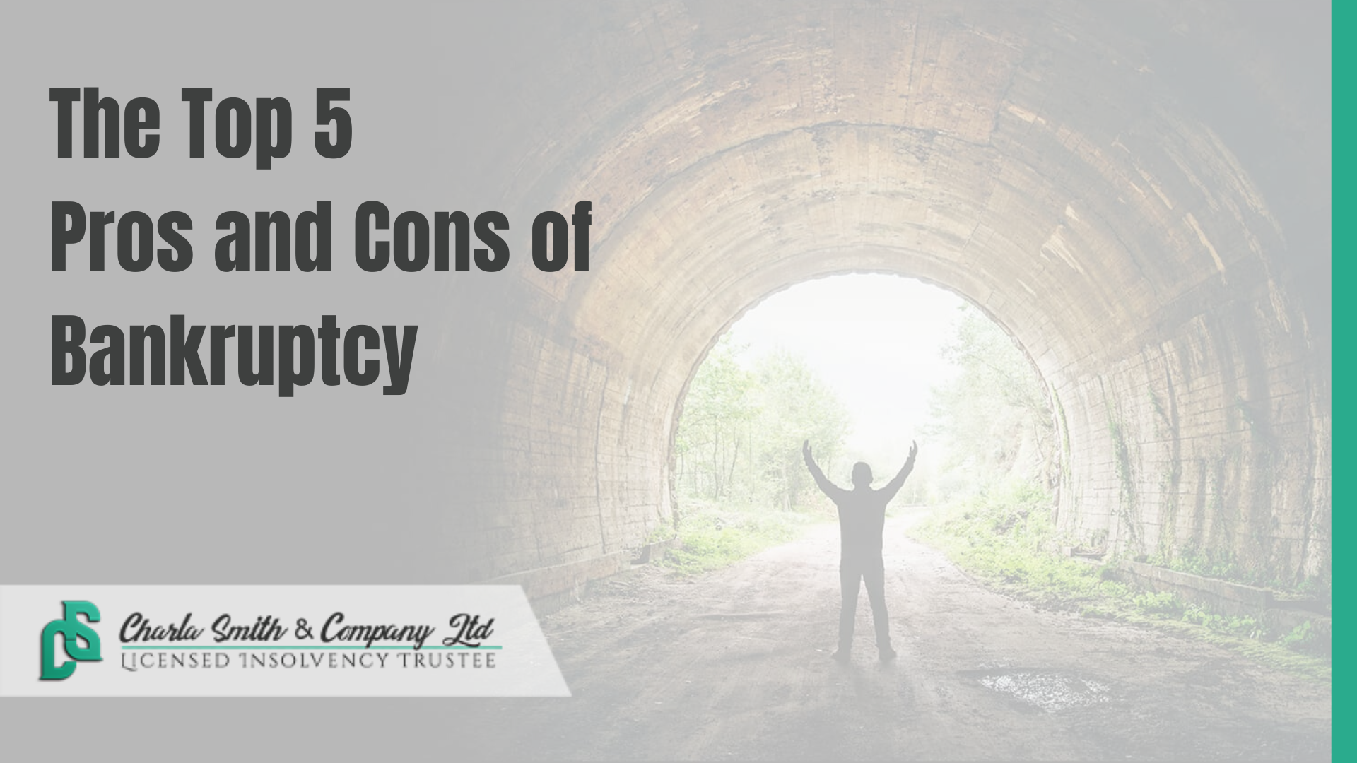 The Top 5 Pros and Cons of Bankruptcy