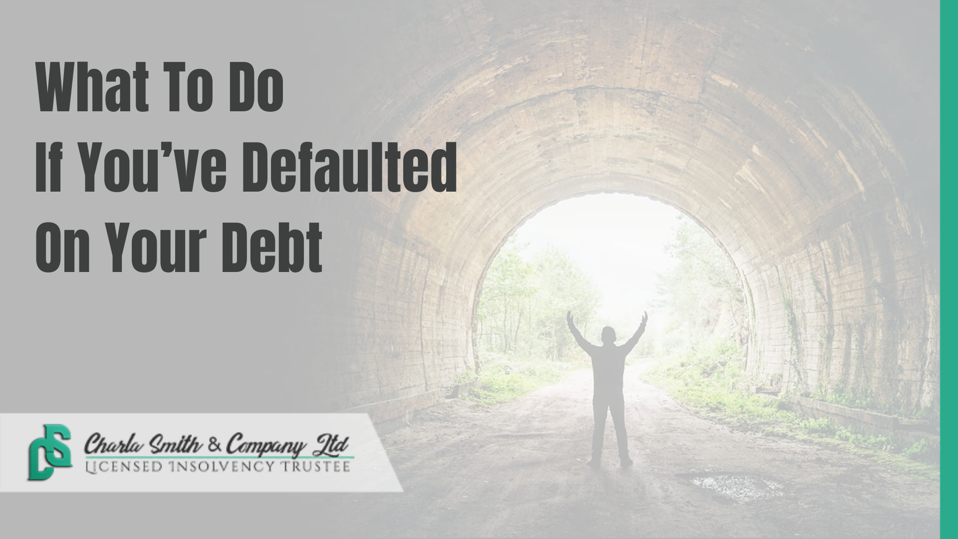 What To Do If You’ve Defaulted On Your Debt