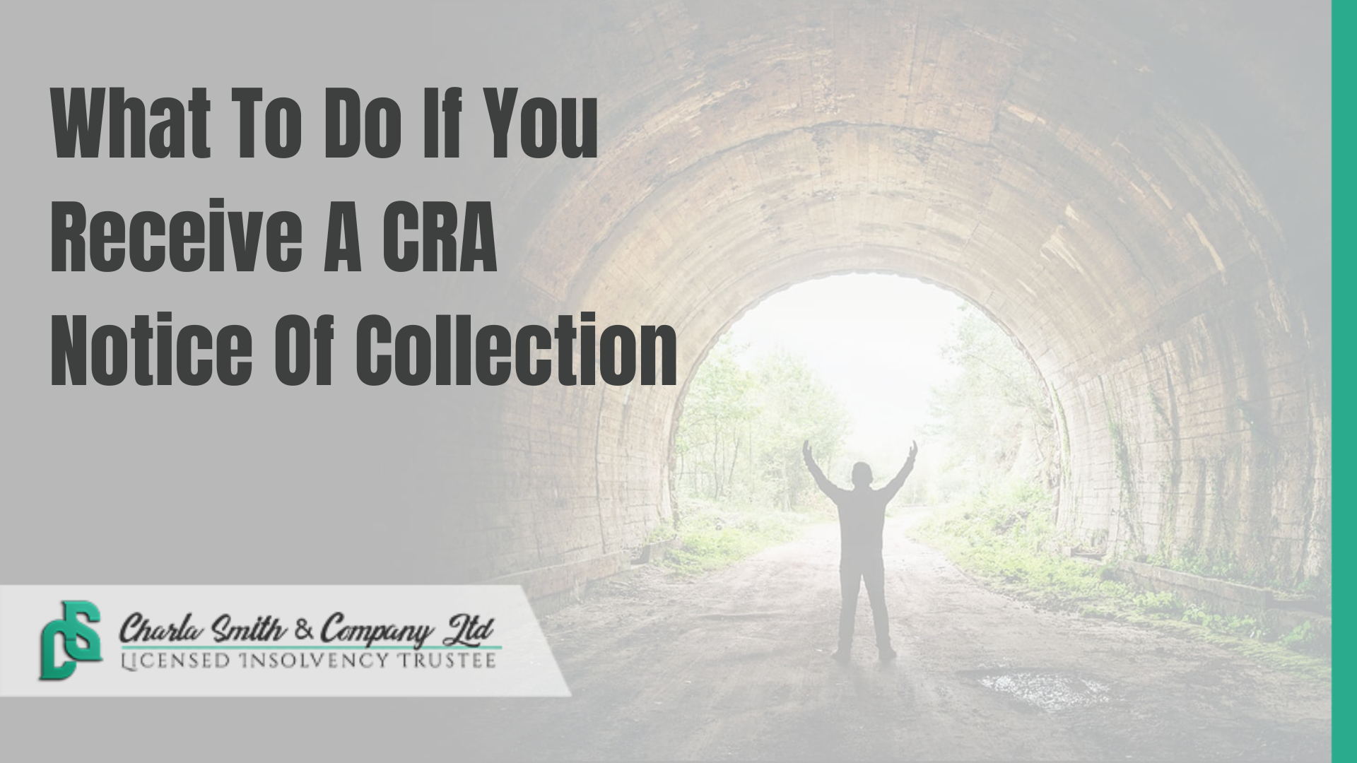 What To Do If You Receive A CRA Notice Of Collection
