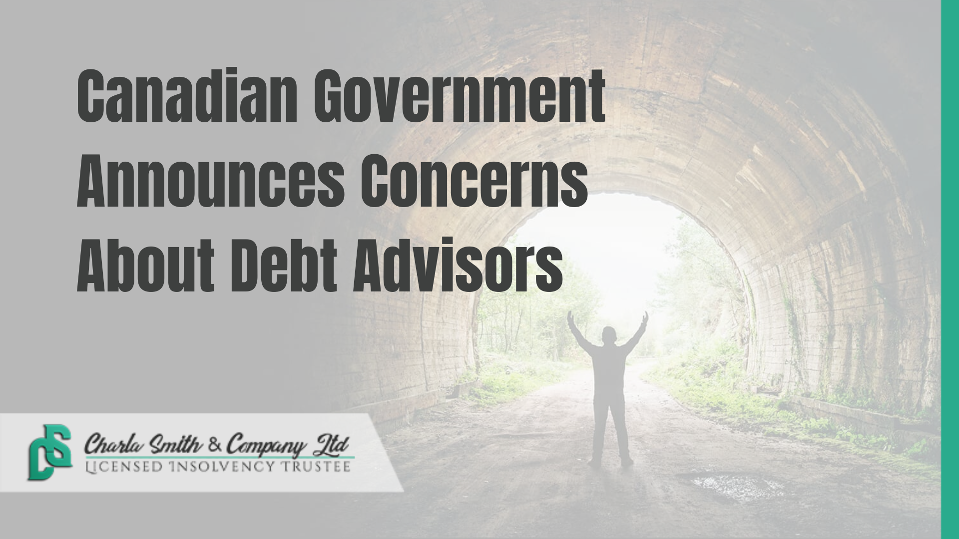 Canadian Government Announces Concerns About Debt Advisors