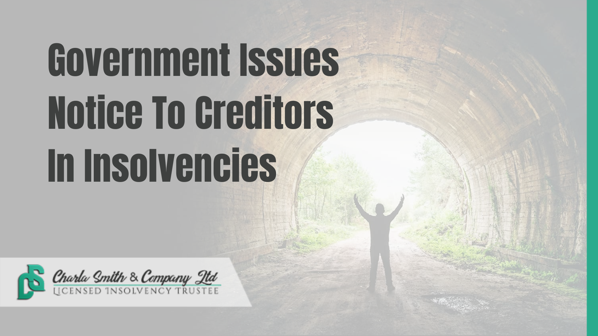 Government Issues Notice To Creditors In Insolvencies