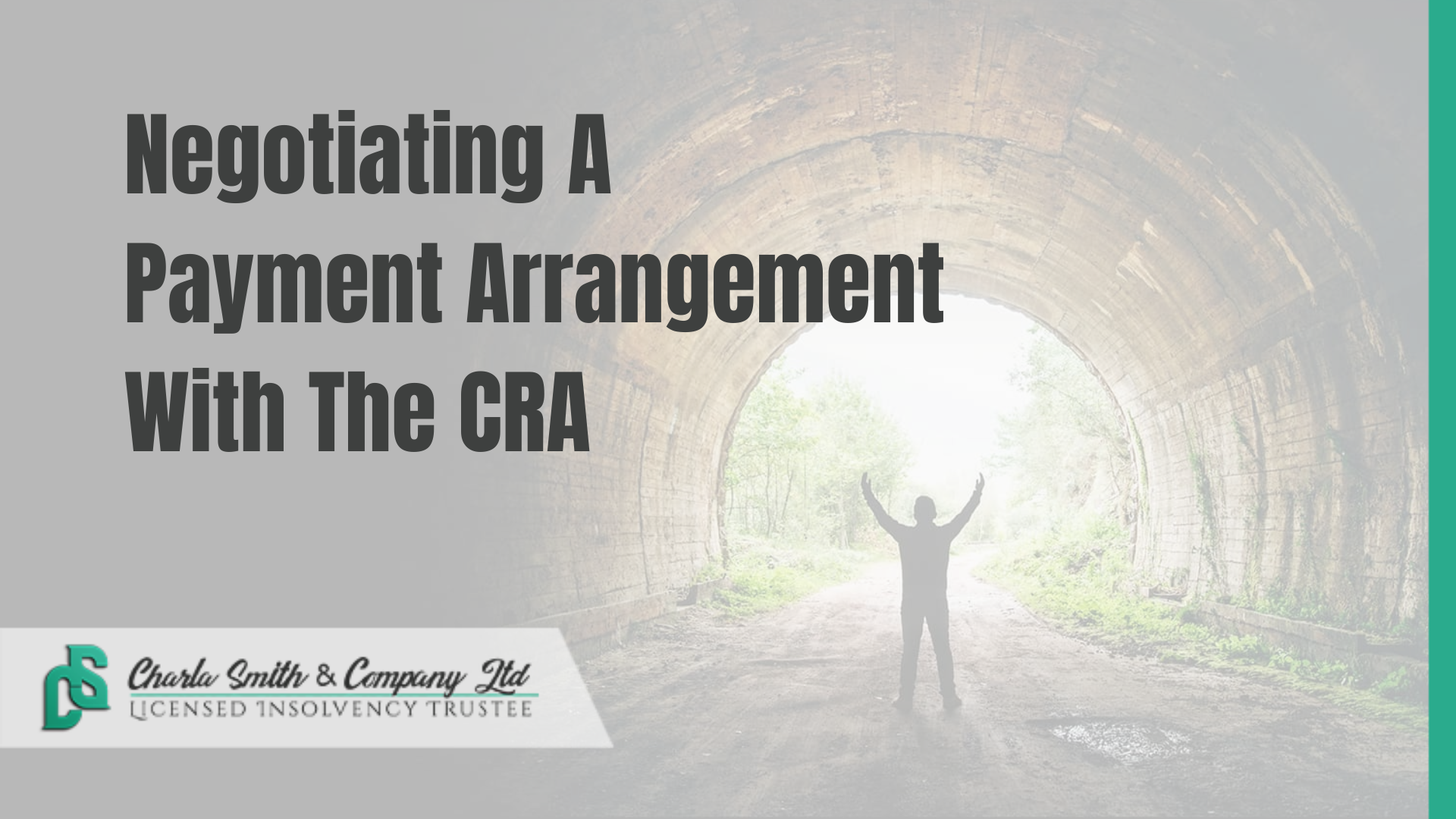 Negotiating A Payment Arrangement With The CRA